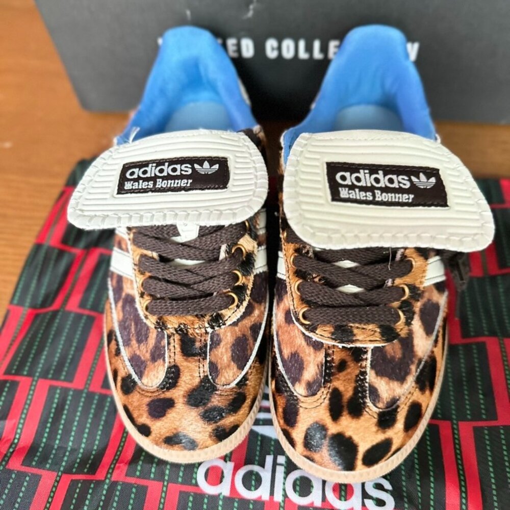 Adidas Wales Bonner Samba Pony Leopard Shoes Never Worn!
